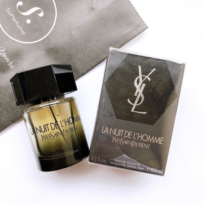 Yves Saintt Laurentt La Nuit de L'Homme by ysl 100ml EDP - (swiss-forest)