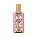 Flora Gorgeous Gardenia Gu*ci EDP pink bottle