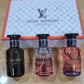L*uis Vuitton Gift Set (Pack Of 3) Unisex